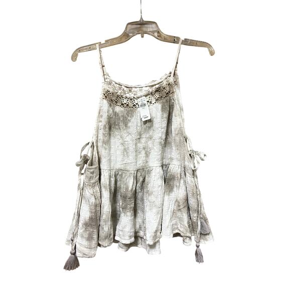 NWT Aerie Tie Dye Babydoll Spaghetti‎ Strap Top Women's M - Picture 1 of 7